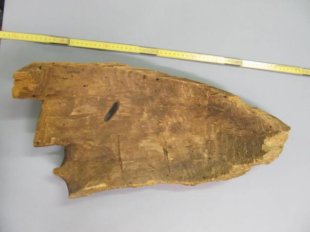 Large Wooden Mask Fragment – IV.A. 6674 G